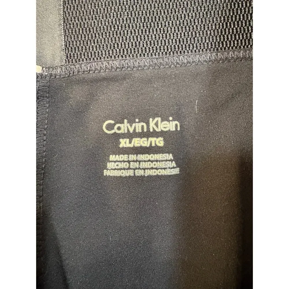 Calvin Klein Pull On Black Dress Pants Size XL